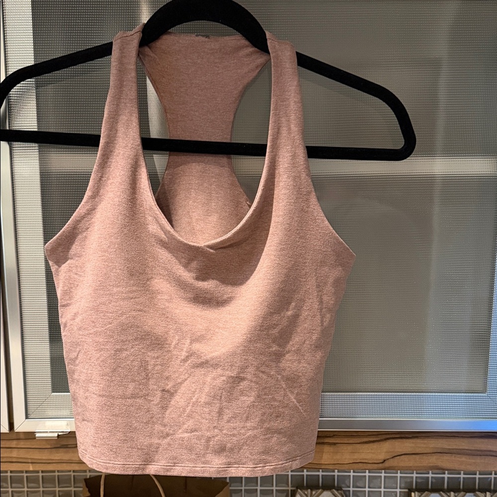 Halo Performance Crop 2.0, M, light brownish pink, like new